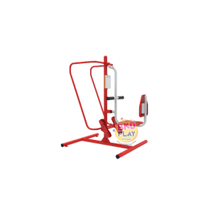 เครื่องออกกำลังกายกลางแจ้งผู้ใหญ่,อุปกรณ์นั่งดันขา-บาร์ยกตัว ,ลานกีฬาอเนกประสงค์ สวนสาธารณะ ,เทศบาล,หมู่บ้าน,ผลิตในไทย, สั่งทำตามสีที่ต้องการได้ ขนาด 60 x 100 x150 ซม.