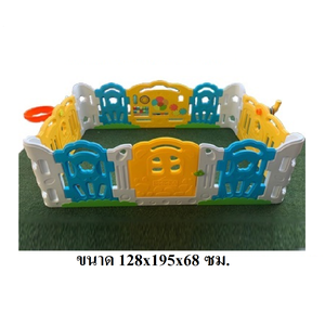 รั้ว3 สี, คอกกั้นเด็ก,รั้วกั้นเด็ก,บ่อบอล พลาสติก พร้อมส่ง คิดค่าส่งตามจริง