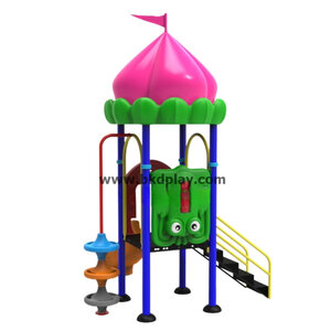 ชุดหอดอกบัว -ปีนป่ายอนุบาล-2, เครื่องเล่นสนามกลางแจ้ง , เครื่องเล่นสนามแบบเหล็ก,สไลเดอร์ OutdoorPlayground, ราคาโรงงาน สินค้าสั่งผลิต 10-20 วัน