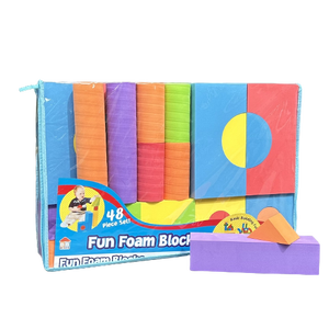 บล็อกโฟมใหญ่ เรขาคณิตโฟม, ของเล่นเสริมพัฒนาการ, ของเล่นเด็กอนุบาล, สื่อการสอนเด็กอนุบาล