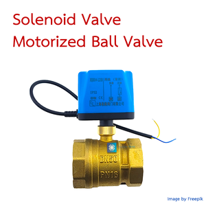 Solenoid valve / Motorized ball valve
