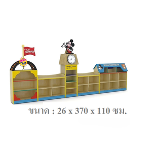 ชั้นวางของอเนกประสงค์บ้านมิกกี้ 24 ช่อง ชั้นวางไม้ สินค้าพร้อมส่ง คิดค่าส่งตามจริง สินค้าราคาโรงงาน