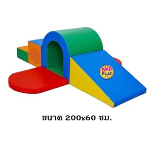 อุโมงค์สไลเดอร์นุ่ม วิบากนุ่มนิ่ม, ของเล่นนุ่มนิ่ม เบาะนุ่มนิ่ม ปีนป่ายนุ่ม เครื่องเล่นสนามในร่ม softplay, indoor playground Kid Zone สวนสนุกในร่ม