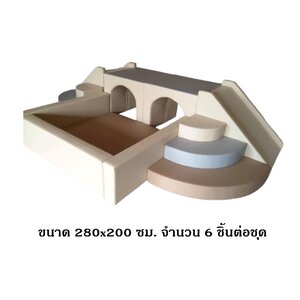 บ่ออกกำลังกายบันไดและไลเดอร์ 6 ชิ้น, บันไดนุ่มนิ่ม, ไลเดอร์นุ่มนิ่ม,อุโมงค์เด็ก,คอกกั้นเด็ก ,เบาะหนังนุ่มนิ่ม softplay, indoor playground kidszone สวนสนุกในร่ม รับสั่งทำ บ่อบอล ห้องบอล ตามขนาด