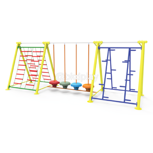 บาร์ปีนป่ายผสม เครื่องเล่นสนาม กลางแจ้ง เหล็ก, สนามเด็กเล่น ,OutdoorPlayground, เครื่องเล่น สพฐ. โรงเรียน ศูนย์เด็กเล็ก