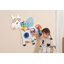 Wall Activity Panel - Unicorn , ผนังยูนิคอร์น, แผ่นติดผนัง เกมส์ไม้ ของเล่นเสริมพัฒนาการ, ของเล่น,ของเล่นติดผนัง,แถบแม่เหล็ก