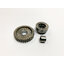 ชุดเฟือง สว่าน Maktec มาคเทค รุ่น MT813, MT814 (#12 #14) - Makita มากีต้า รุ่น HP1630 (#14 #19), M8100B พร้อมลูกปืนเข็ม อะไหล่สว่าน