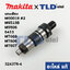 แกนจับใบ, แกนเฟือง (แท้) (324376-4) สว่าน Makita มากีต้า รุ่น M9001, M6002 #12, M9513B, M9506, 6412, 6413 - Maktec มาคเทค รุ่น MT603, MT606, MT607 (324376-4) (อะไหล่แท้ 100%)