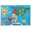 Floor Puzzle World Map 33pc จิ๊กซอกระดาษ 33 ชิ้น รุ่นแผนที่โลก รุ่น 0446 ของเล่น,ของเล่นเสริมพัฒนาการ, ของเล่นอเมริกา,melissa & doug