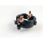 ซองถ่าน (แท้) สว่านโรตารี่ Makita มากีต้า รุ่น HR2470F #74, HR2230, HR2460F, HR2470FT (638500-6) (อะไหล่แท้100%) BRUSH HOLDER UNIT