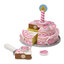 แต่งหน้าเค้ก มีเสียง ส่งเสริมจินตนาการTriple-Layer Party Cake, ของเล่น,ของเล่นเสริมพัฒนาการ,รุ่น 4069 ของเล่นอเมริกา,melissa & doug
