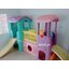 บ้านน้อย2ชั้น บ้านสไลเดอร์ สีหวานพาสเทล สไลเดอร์พร้อมปีนป่าย บ้านสไลเดอร์ของเล่น บ้านน้อยสองชั้น สไลเดอร์บ้าน,กระดานลื่นพลาสติก เครื่องเล่นสนามกลางแจ้ง ในร่ม playground ,Kidzone พร้อมส่ง