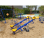 เครื่องเล่นสนาม กลางแจ้ง เหล็ก,คานกระดก 4 ที่นั่ง ปรับใหม่ตามมาตรฐาน มอก. Outdoor Playground, ราคาโรงงาน สินค้าสั่งผลิต 10-20 วัน