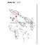 แกนจับใบ, แกนเฟือง (แท้) (324376-4) สว่าน Makita มากีต้า รุ่น M9001, M6002 #12, M9513B, M9506, 6412, 6413 - Maktec มาคเทค รุ่น MT603, MT606, MT607 (324376-4) (อะไหล่แท้ 100%)