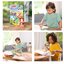 ของเล่นศิลปะ แผ่นกิจกรรมสติกเกอร์ WOW! ตัวปั๊ม สแต๊มปัสติกเกอร์ ตีมเสือ เล่นสนุก พกพาง่าย ส่งเสริมการมีสมาธิ การออกแบบ สร้างสรรค์จินตนาการ จาก USA อย่างดี ปลอดภัย100% ทนทาน Melissa & Doug Sticker WOW! Activity Pad & Sticker Stamper Tiger, ของเล่นเสริมพัฒน