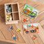 จิ๊กซอไม้12ชิ้นx4ลาย รุ่นรถก่อสร้าง Wooden Jigsaw Puzzles in a Box Construction Melissa & Doug