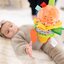 ของเล่นผ้า มีเสียง รุ่นไอศรีมยิ้ม ใหญ่ นิ่ม หลากพื้นผิว เขย่ามีเสียง Melissa & Doug Ice Cream Take-Along Toy