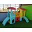 บ้านเด็กวินเทจ สีพาสเทล, สไลเดอร์พร้อมปีนป่าย บ้านสไลเดอร์ของเล่น บ้านน้อยสองชั้น กระดานลื่นพลาสติก,บ้านมีสไลเดอร์ , เครื่องเล่นสนาม พร้อมส่ง