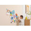 Wall Activity Panel - Unicorn , ผนังยูนิคอร์น, แผ่นติดผนัง เกมส์ไม้ ของเล่นเสริมพัฒนาการ, ของเล่น,ของเล่นติดผนัง,แถบแม่เหล็ก