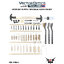 UNIVERSAL CLEANING KIT (62 PIECES)