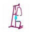 เครื่องออกกำลังกายกลางแจ้งผู้ใหญ่,บริหารแขน-หน้าอก-หัวไหล่ (แบบดันสปริง) ,ลานกีฬาอเนกประสงค์ ,สวนสาธารณะ ,เทศบาล ,หมู่บ้าน ,ผลิตในไทย ,สั่งทำตามสีที่ต้องการได้