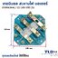 เทอมินอล สี่เหลี่ยมตัดมุม หรือ สะพานไฟ มอเตอร์ ขนาดรูยึด 80mm ขนาดน็อต 6mm รุ่น Y2-160-180 (S)