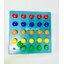 กระดานปักหมุด25หมุดใหญ่, pegboard ของเล่นเสริมพัฒนาการ, ของเล่นเด็กอนุบาล, สื่อการสอน กิจกรรมบำบัด