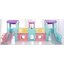 บ้านสไลเดอร์3ป้อม พร้อมบันได, สีหวาน สไลเดอร์2ทาง ,บ้านเด็กเล่น, กระดานลื่นพลาสติก ของเล่นเด็ก, เครื่องเล่นสนามกลางแจ้ง ,outdoorplayground พร้อมส่ง