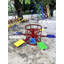 เครื่องเล่นสนาม กลางแจ้ง เหล็ก,ม้าหมุน กระดานหมุน 6 ที่ Outdoor Playground, ราคาโรงงาน สินค้าสั่งผลิต 10-20 วัน