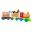 รถไฟของเล่น,ปู็น ปู๊น รถไฟบรรทุกสัตว์, ของเล่นไม้, ของเล่นเสริมพัฒนาการ, ของเล่น, สื่อการสอน