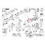 ก้านสูบ (แท้) สกัด, แย็ก Bosch บอช รุ่น GSH11E, GSH10C (1612001033) (อะไหล่แท้100%)
