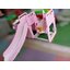 สไลเดอร์รสบัส 3in1 สีชมพู รถบัสสไลเดอร์ เครื่องเล่นสนาม รถของเล่น พร้อมส่ง