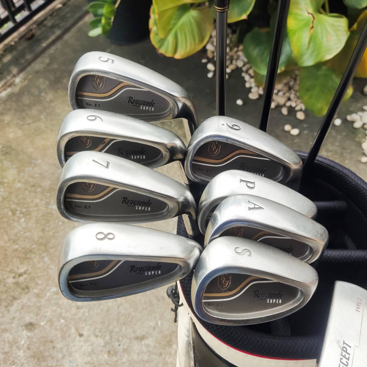 ไม้กอล์ฟครบชุด BRIDGESTONE REYGRANDE SUPER VER. 8.1 มาตรฐานญี่ปุ่น พร้อมลุย