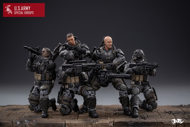 [สั่งจอง]JOYTOY 1/18 JTUS005 U.S.army special operations unit