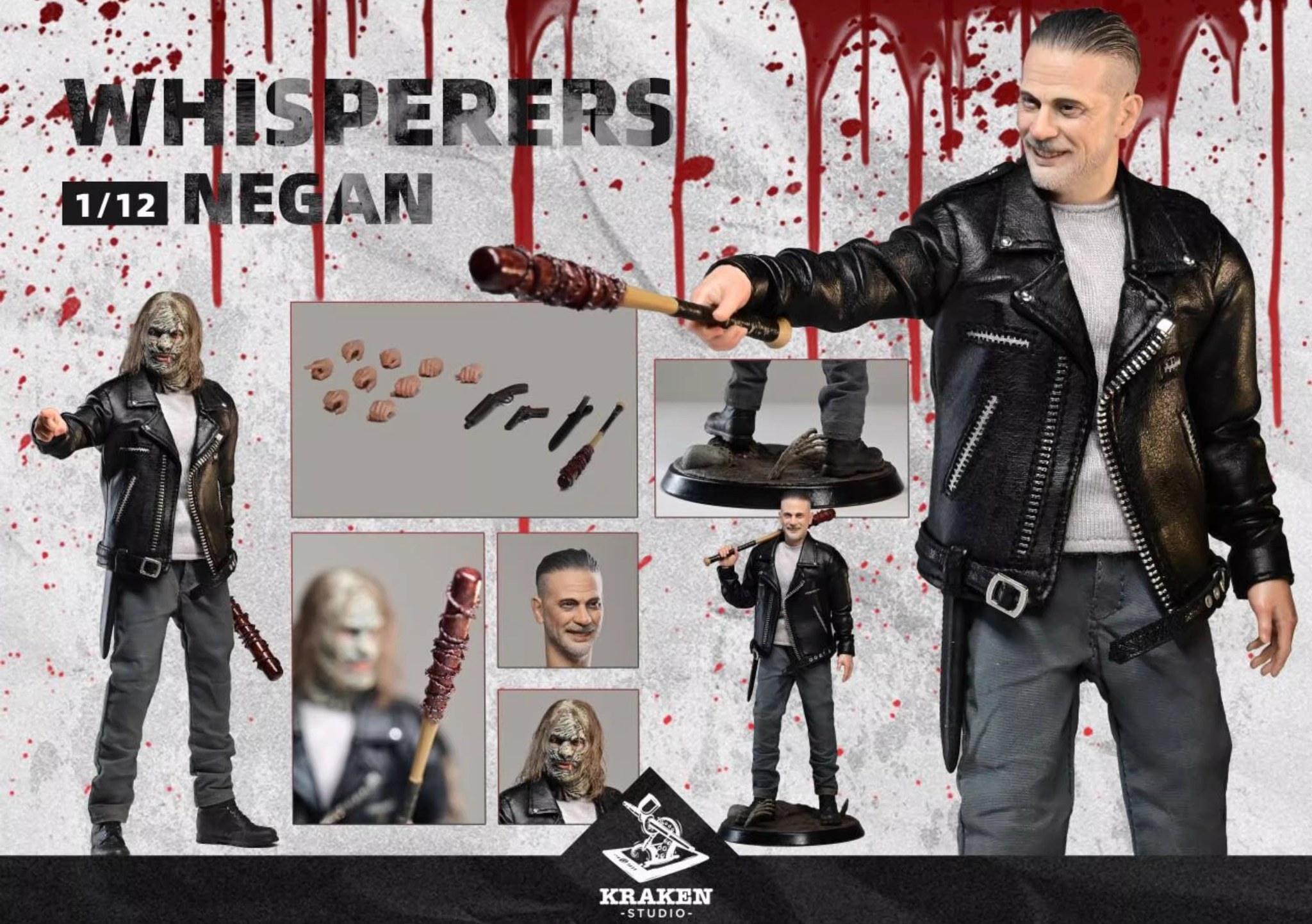 [สั่งจอง]kraken Studio 1/12 : Negan