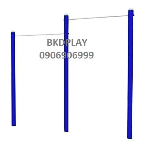 เครื่องออกกำลังกายกลางแจ้ง ชุดอุปกรณ์ บริหารแขน หน้าอก หัวไหล่ สำหรับผู้ใหญ่ แบบบาร์โหน 2 ระดับ ลานกีฬา อเนกประสงค์ สนามกีฬา เด็กโตเล่นได้ เพิ่มความสูงเด็ก