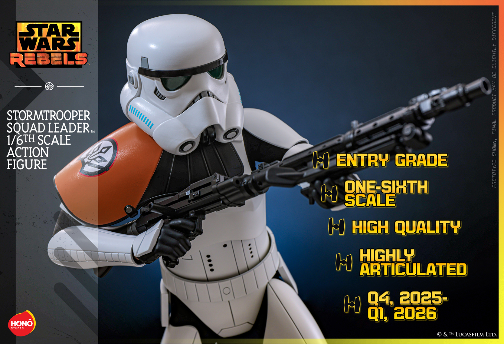 [สั่งจอง] HONO STUDIO 1/6 : Star Wars: Rebels Stormtrooper
