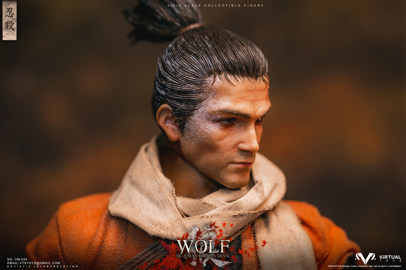 สั่งจอง] VTS TOYS 1/6 The wolf of Ashina VM-030/VM-030DX Normal 