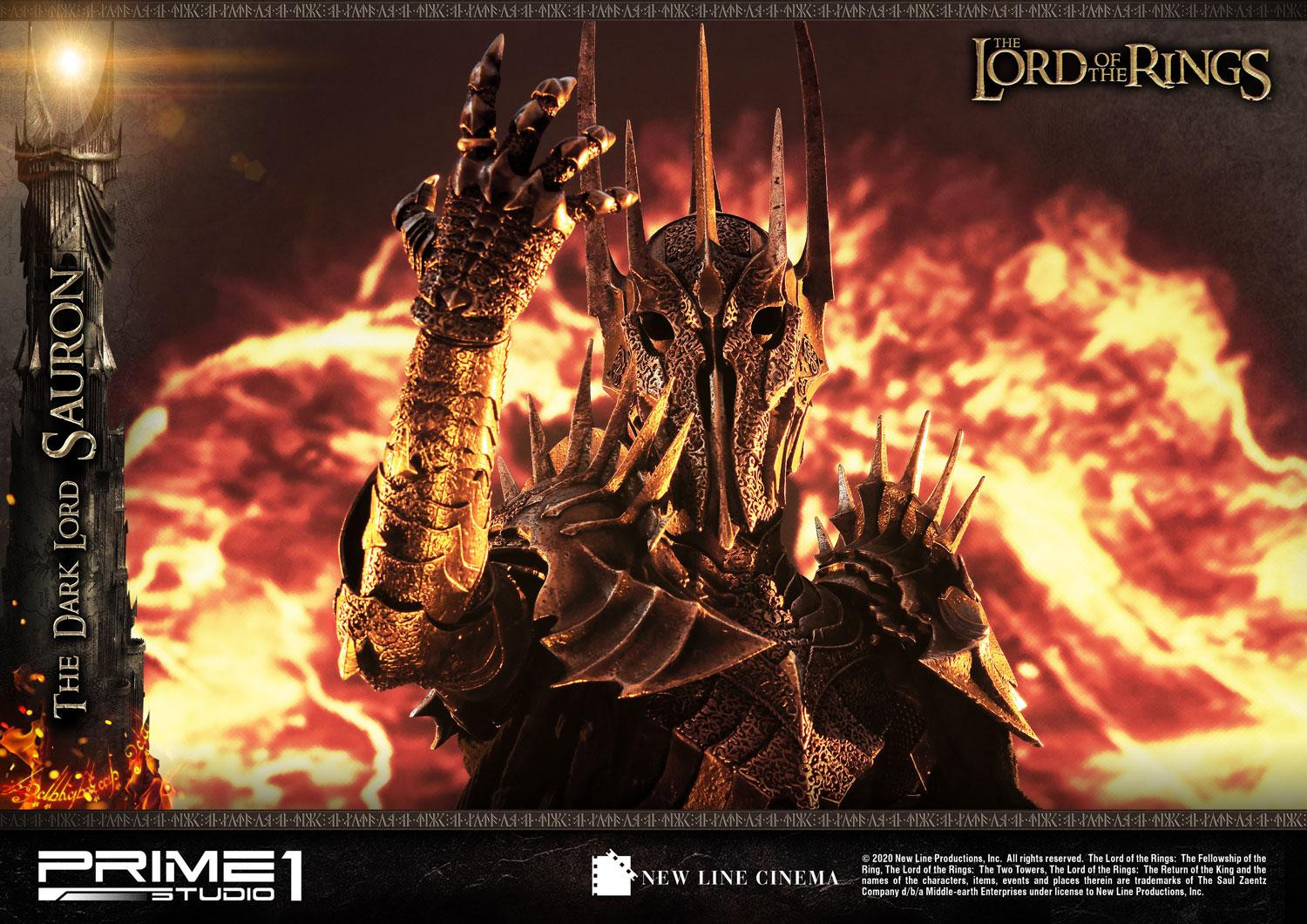[สั่งจอง] Prime 1 Studio 1/4 Scale PMLOTR-01: The Dark Lord Sauron [Standard Ver.]