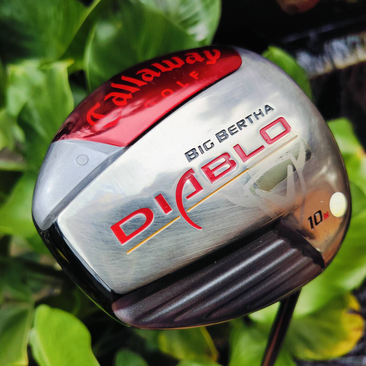 DRIVER CALLAWAY BIG BERTHA DIABLO องศา 10 ก้านกราไฟต์ CALLAWAY FLEX SR ตีง่ายและตีสบาย ลูกลอยง่าย รุ่นนี้ตียังไงก็โดน!!! ไม้กอล์ฟพรีเมี่ยมมือสอง ของแท้ By NakaraLuxurious