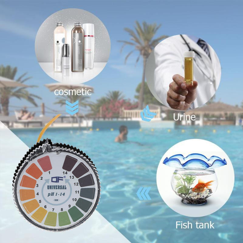 กระดาษลิตมัส วัดค่ากรด-ด่าง แบบม้วน (PH Test Litmus Paper) # 1 Box 10 Pcs. ราคารวมค่า EMS แล้ว