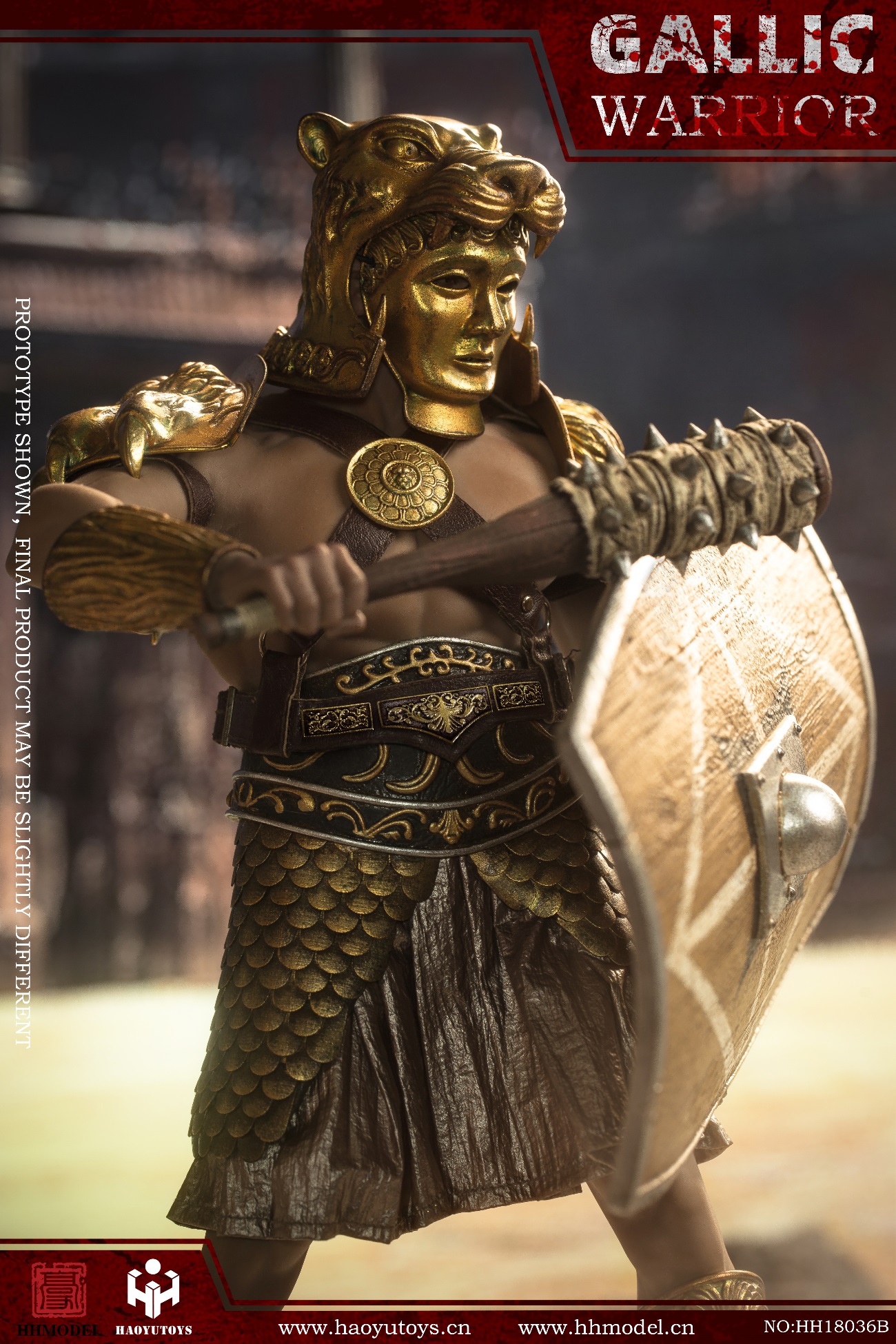 [สั่งจอง] HHMODEL & HAOYUTOYS HH18036 1/6 : Imperial Army Hunting Ground Fighter - Gaul Warrior