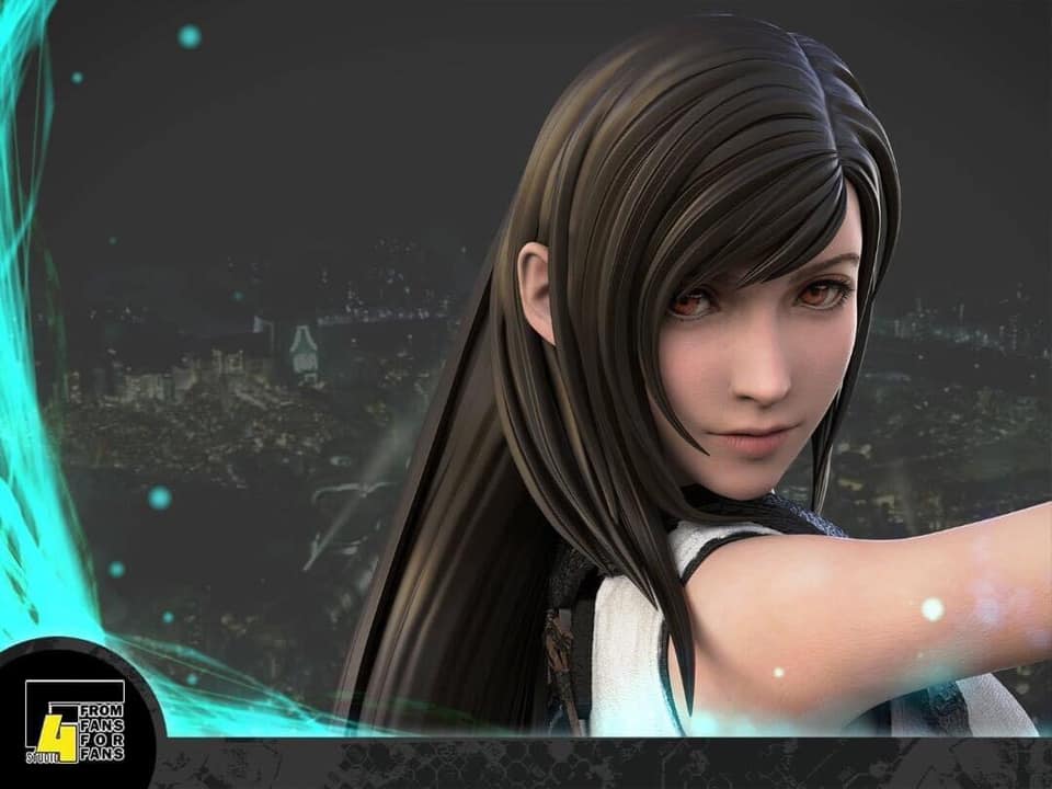 [สั่งจอง]F4 Studio 1/4 : Final Fantasy 7 - Cloud / Aerith / Tifa