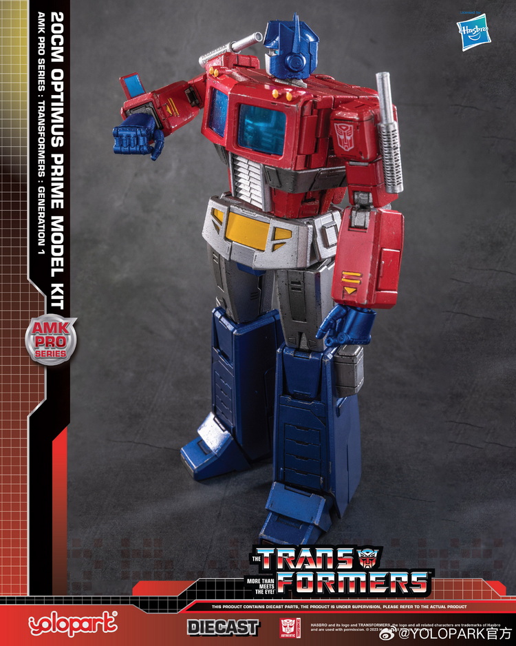 [สั่งจอง] YoloPark AMK Pro Transformers G1 Optimus Prime [Model Kit]