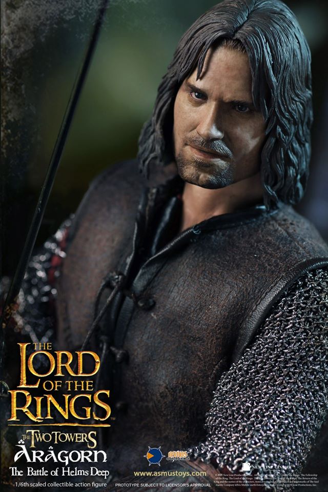 [สั่งจอง]Asmus Toys LOTR025 1/6 The Lord of the Rings Series: Aragorn at Hemls Deep