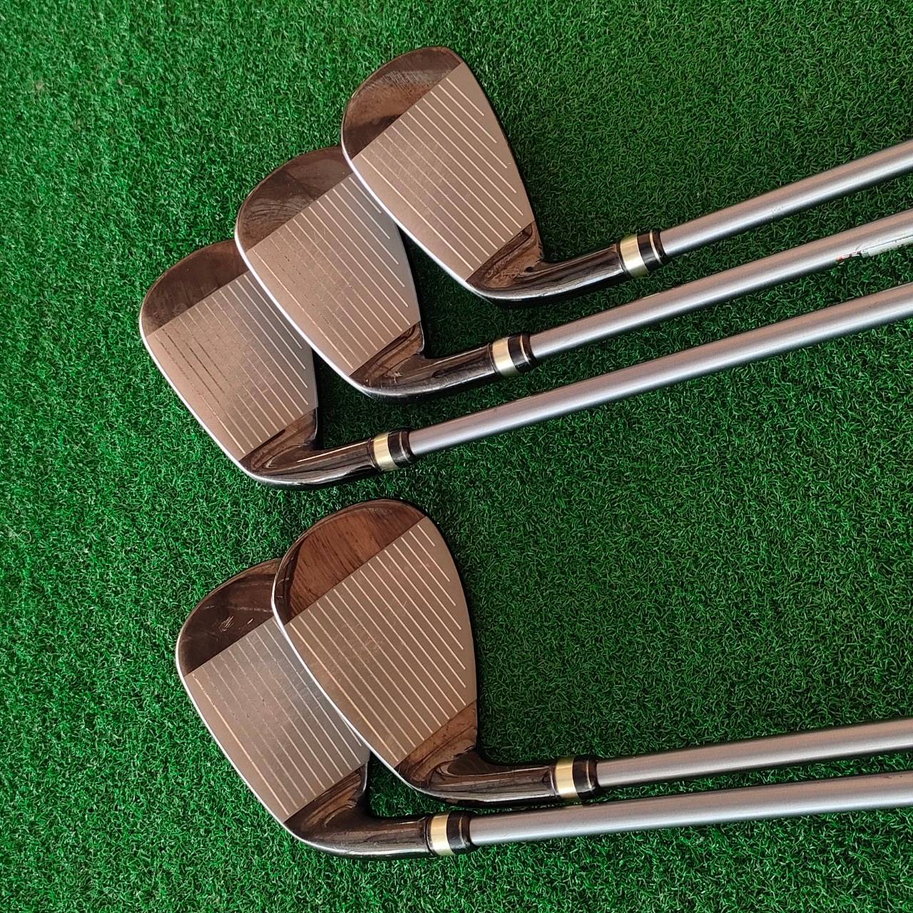 ชุดเหล็ก PRGR EGG FORCE OF EGG มีเหล็ก 7 8 9 เเละ AW PW เหล็ก SUPER พรีเมี่ยม