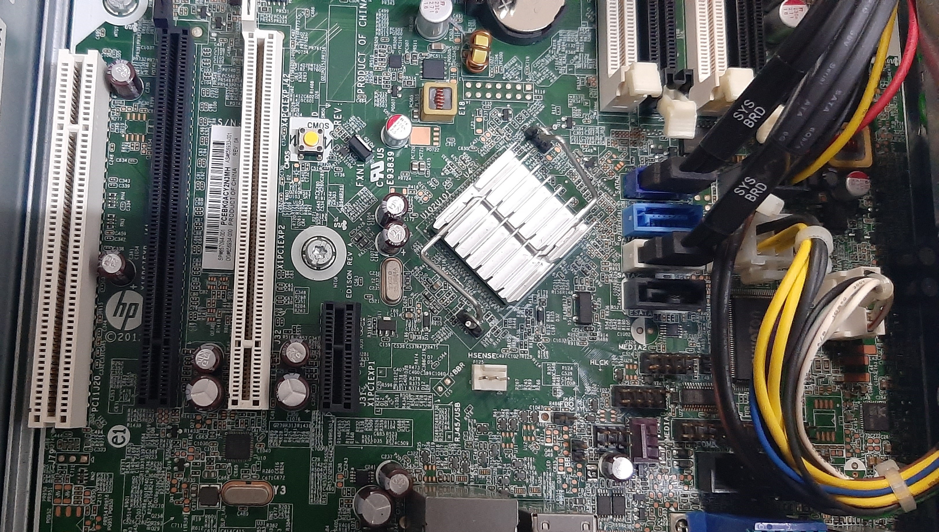 HP Compaq 8300 Elite SFF+Monitor 18.5 inch