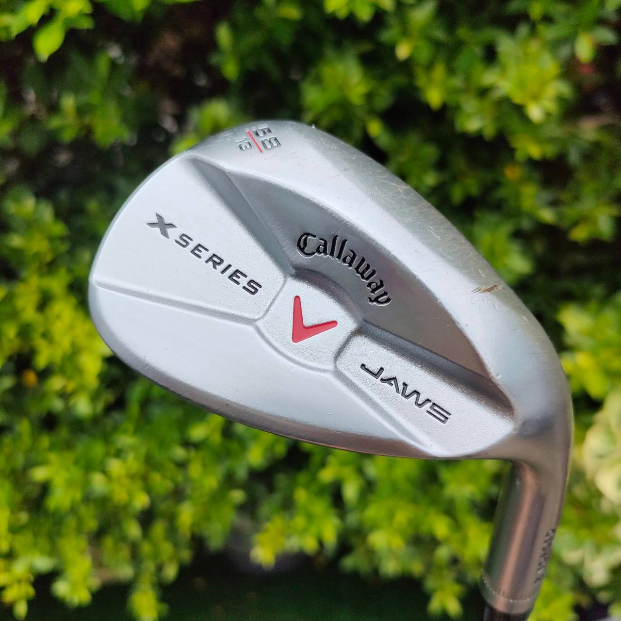 WEDGE CALLAWAY X SERIES V JAWS องศา 58 เบาท์ 13 FORGED MD R ก้าน X SERIES V JAWS FLEX WEDGE วัสดุ FORGED สุดพรีเมี่ยม!! ไม้กอล์ฟมือสอง ของแท้ BY NakaraLuxurious