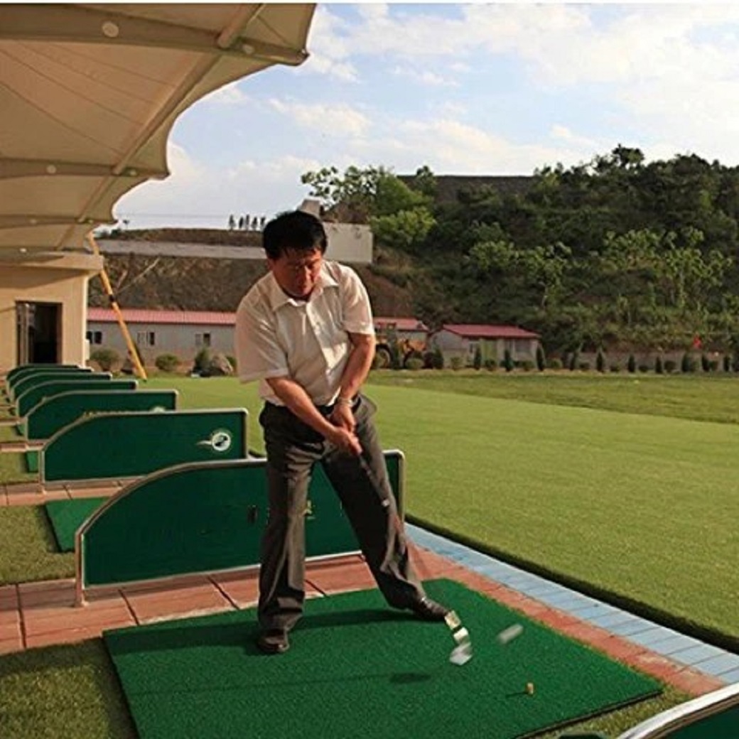 พรมซ้อมไดร์ฟ Hitting Mat PGM DJD002 ขนาดใหญ่ 150 X 150 CM. พรมเรียบ พรมกอล์ฟ ( หนา 1 cm. )