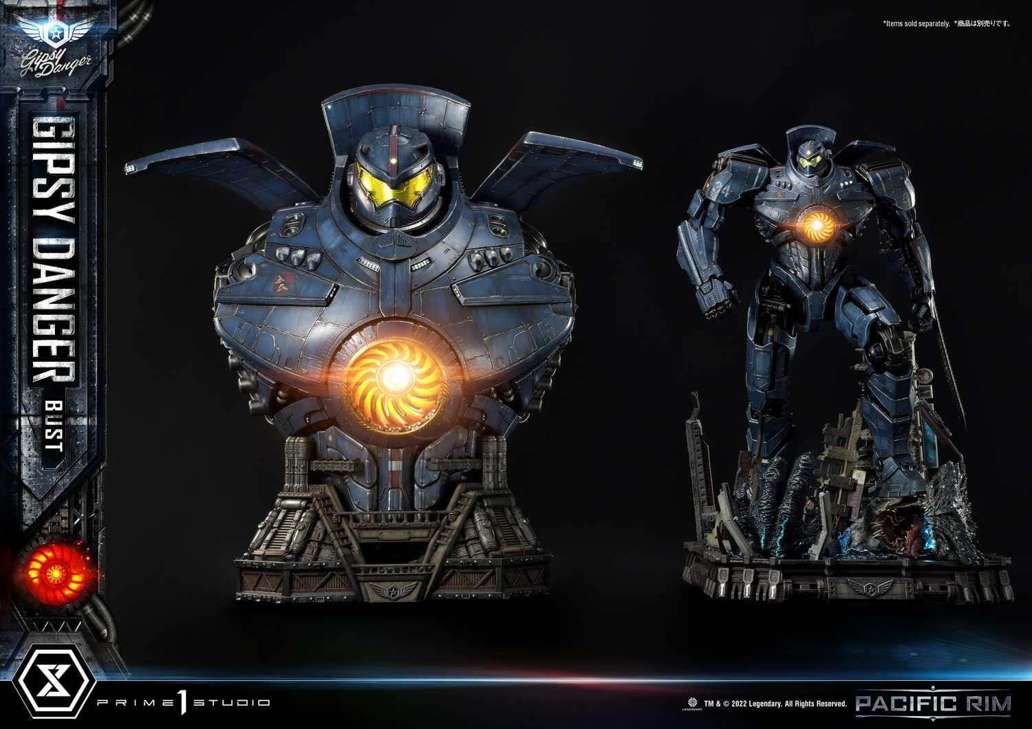 [สั่งจอง]Prime 1 Studio Non Scale : Gipsy Danger Bust (Pacific Rim)